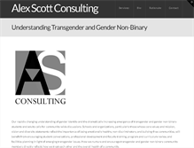 Tablet Screenshot of alexscottconsulting.com